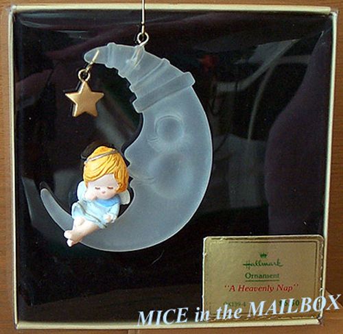 Heavenly Nap 1980 1981 Hallmark Ornament Donna Lee Angel