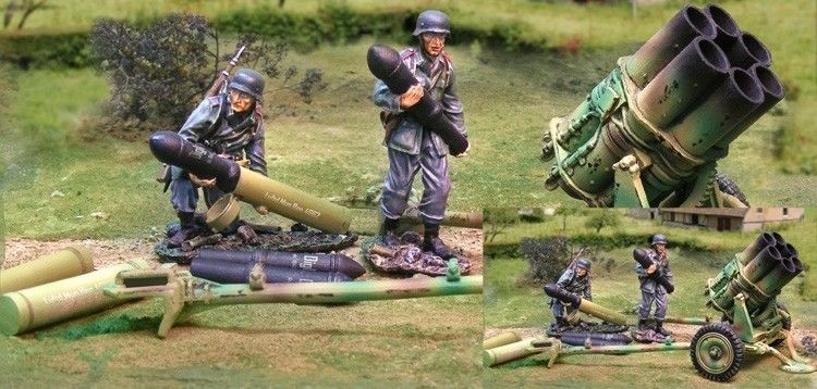 Showcase German Normandy CS00659 Panzer Lehr Nebelwerfer