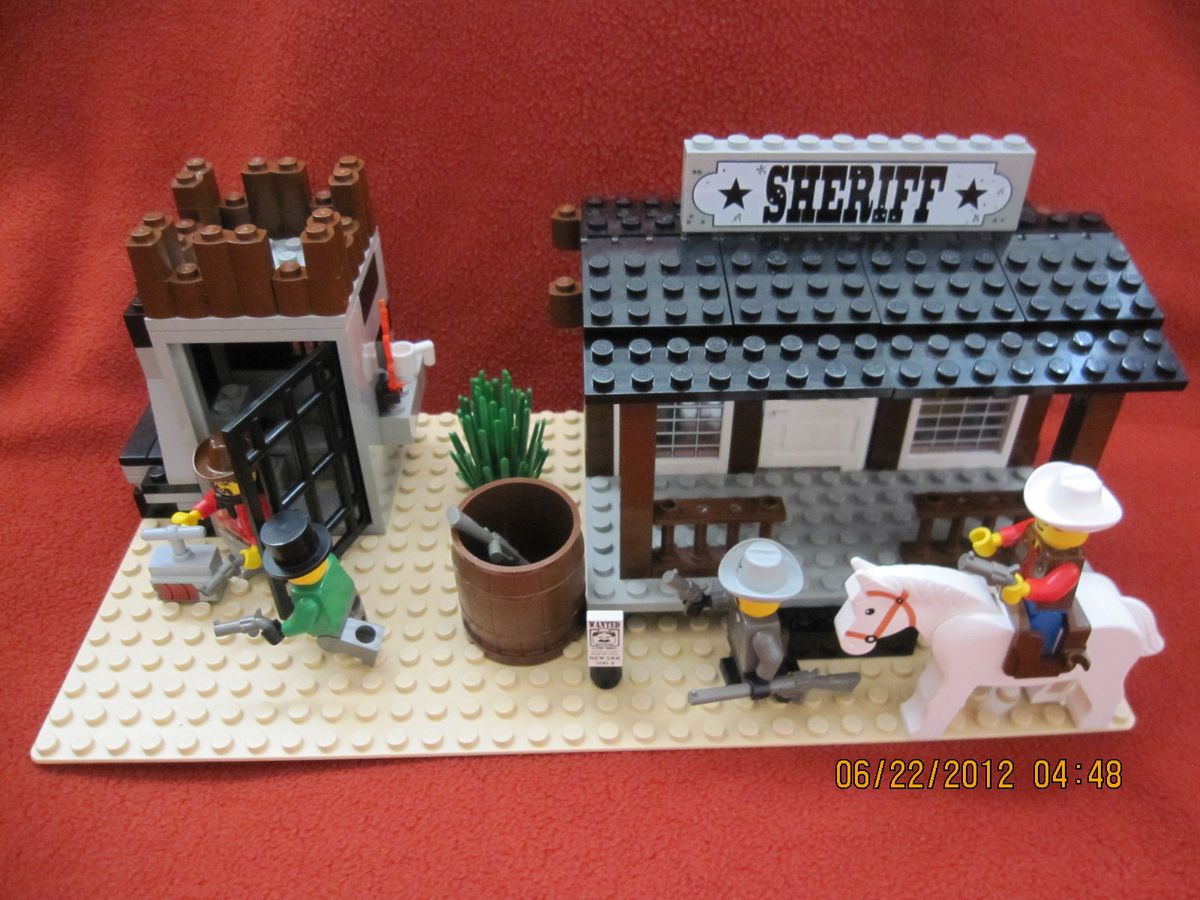 Lego Wild West 6755 Sheriffs Lock Up DTD 1996 Western Cowboys on PopScreen