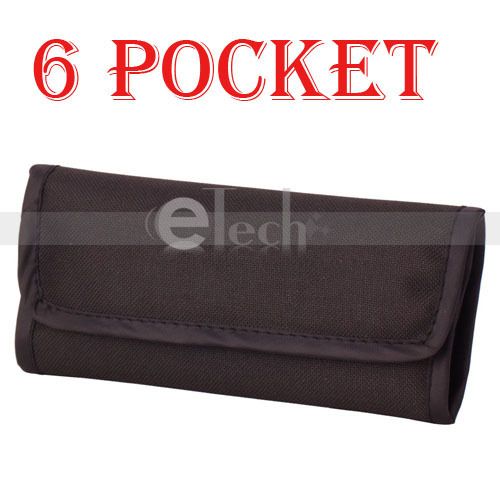 Filter Lens Case Bag Holder Pouch UV CPL 6 Pockets New