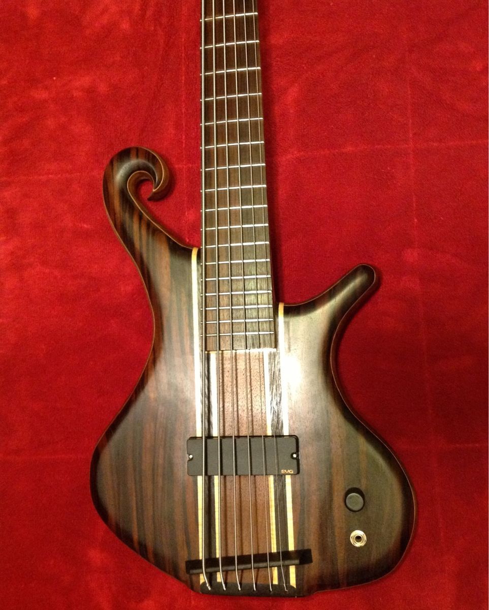 Custom Les Claypool Carl Thompson Tribute Bass