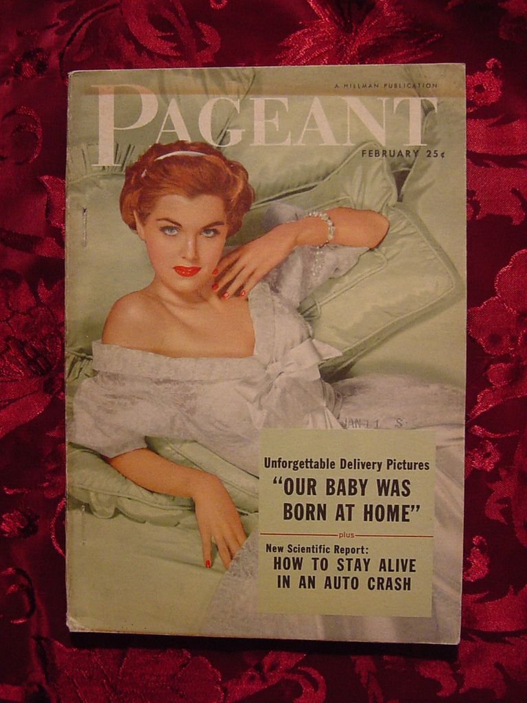 Pageant February 1955 Jo Aehle Leslie Caron Ava Gardner