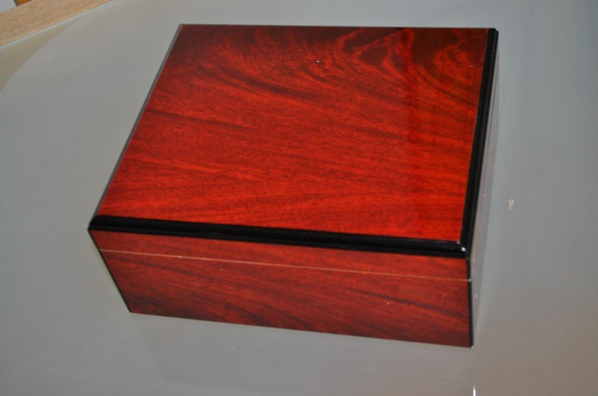 The Lemay 50 Cigar Humidor Bubinga