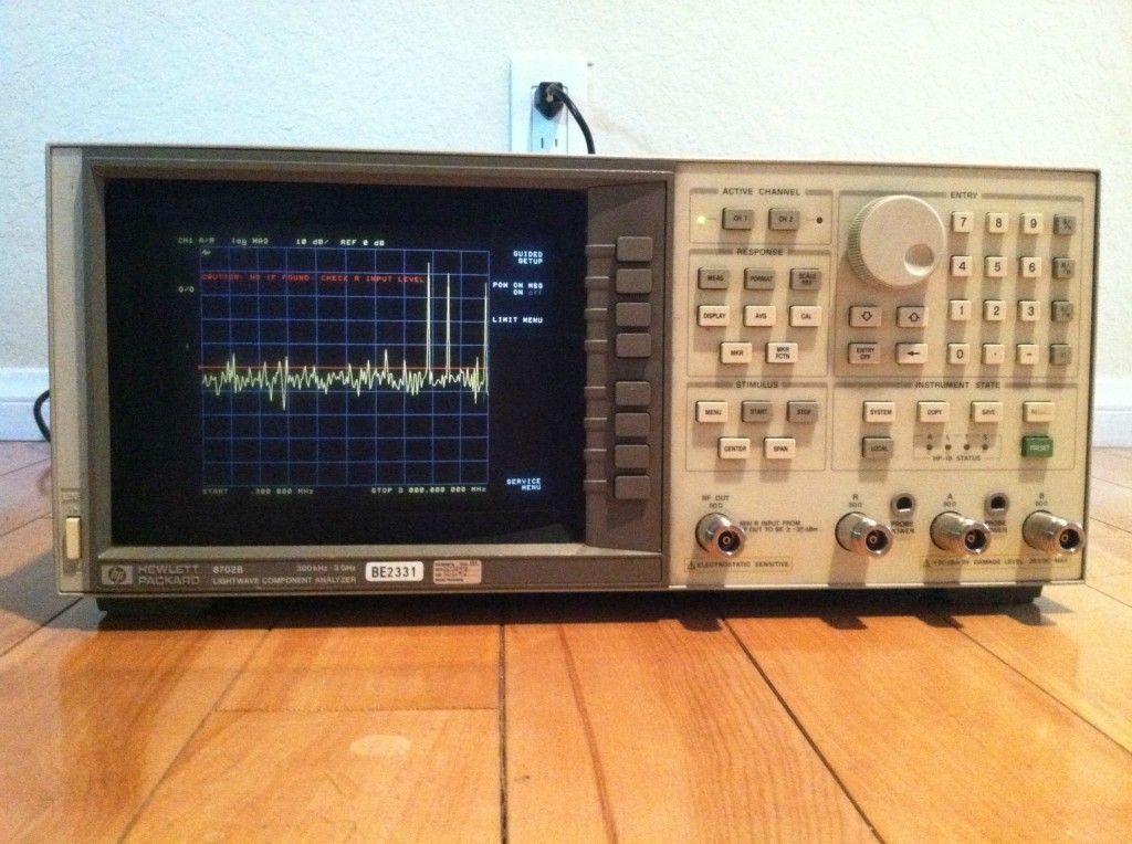 HP Agilent 8702B Lightwave Component Analyzer 3 GHz