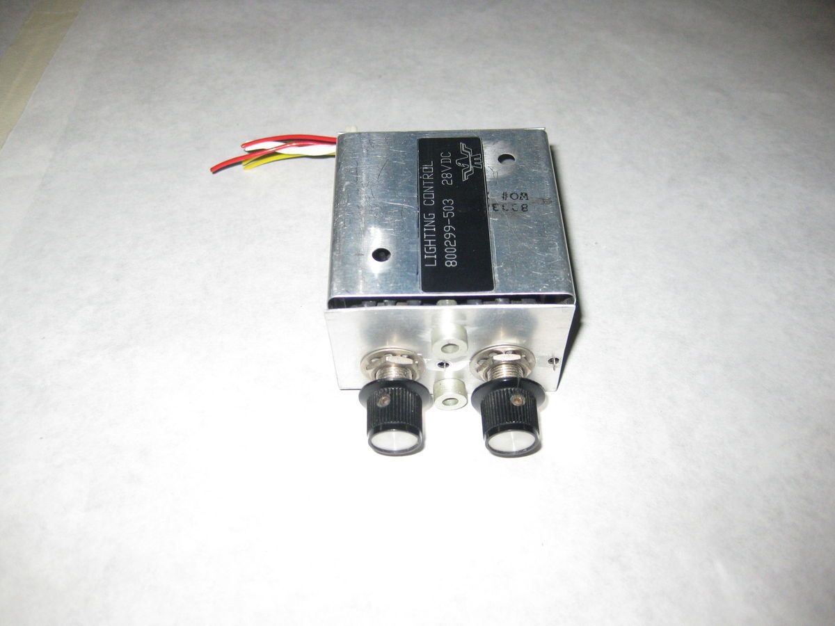 Mooney Glareshield Lighting Control