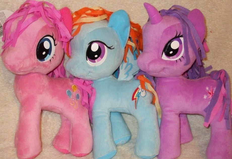 My Little Pony Official 11 Plush Set   Rainbow Dash Twilight Sparkle