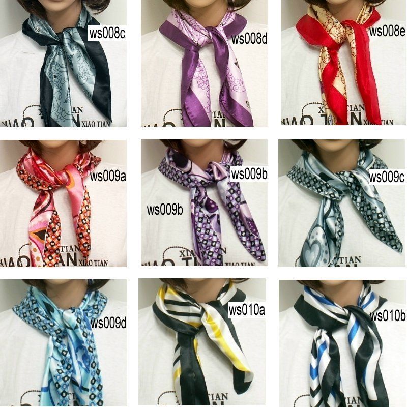 Brand New Little Square Neckwear Neck Scarf Scarves Shawl Wrap 27