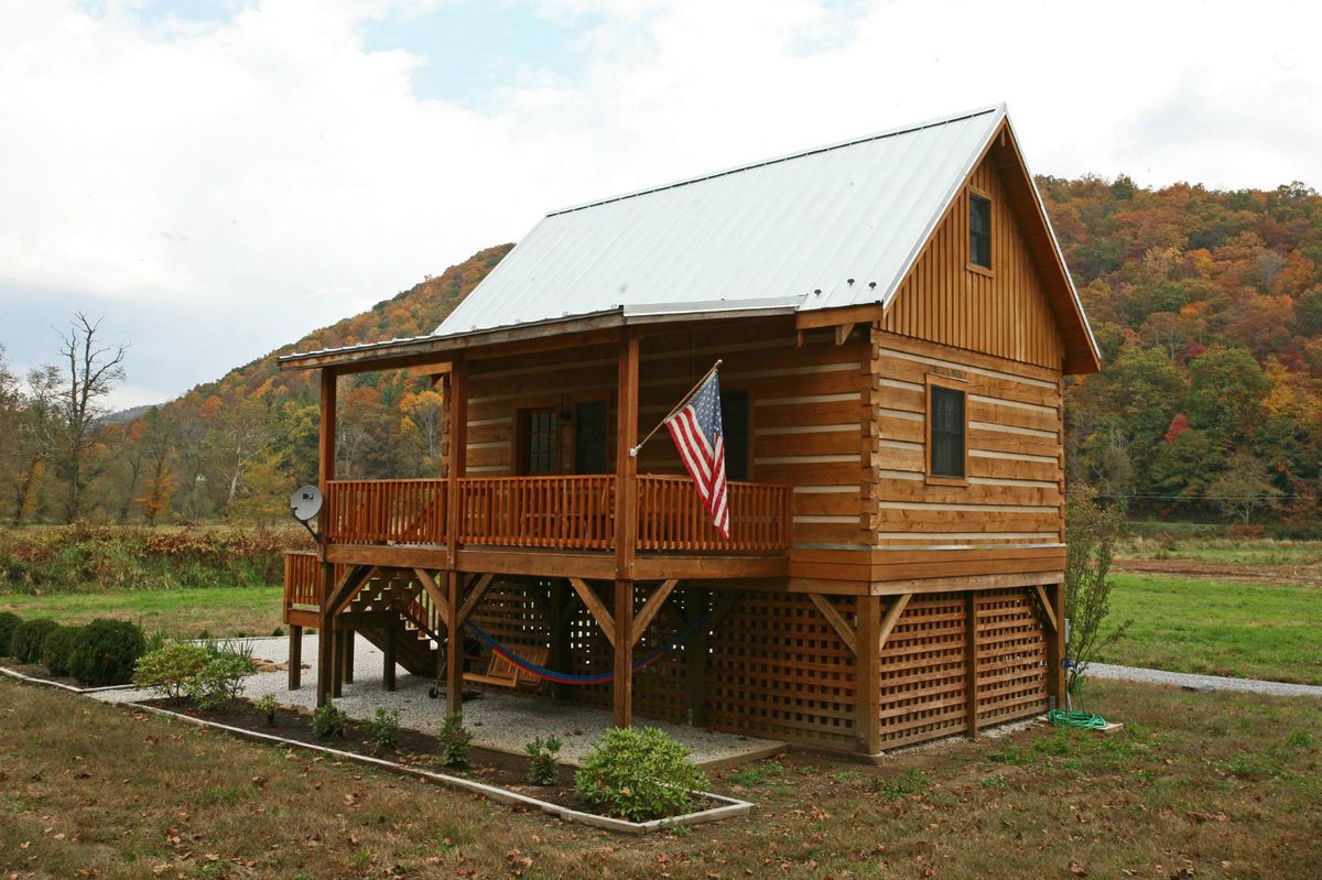 Appalachian Dovetail Log Cabin Kit 18x26 Hemlock Timbers