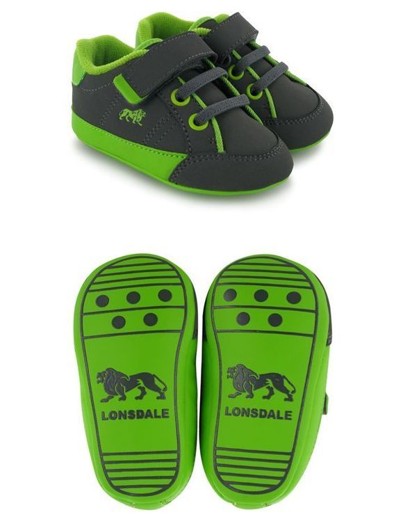 lonsdale baby shoes