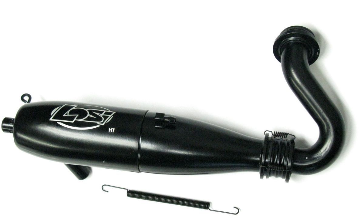 Team Losi XXL TUNED PIPE (Muffler, Header, LST2, Spring#B5059 #B5050