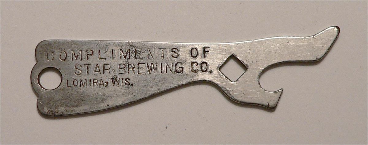 1910s Star Brewing Lomira Wisconsin Ladys Leg Bottle Opener A 35 10