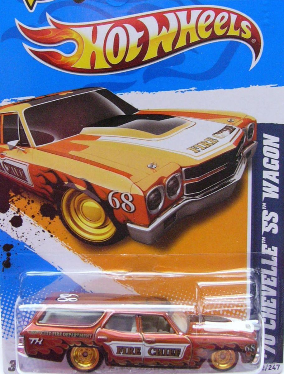 Hot Wheels 70 Chevelle SS Wagon ★ Super Treasure Hunt ★ 2012 City