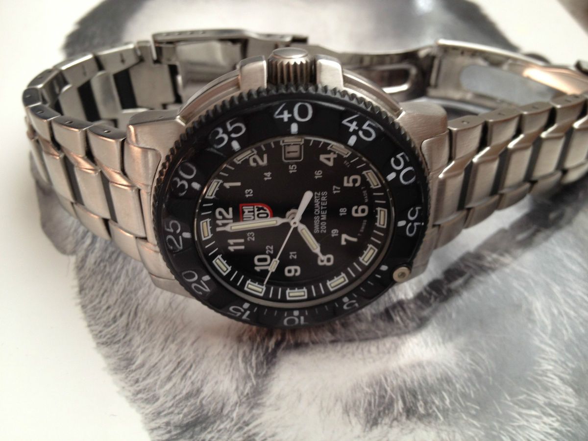 Luminox Navy Seal Stainless Steel Mens Watch