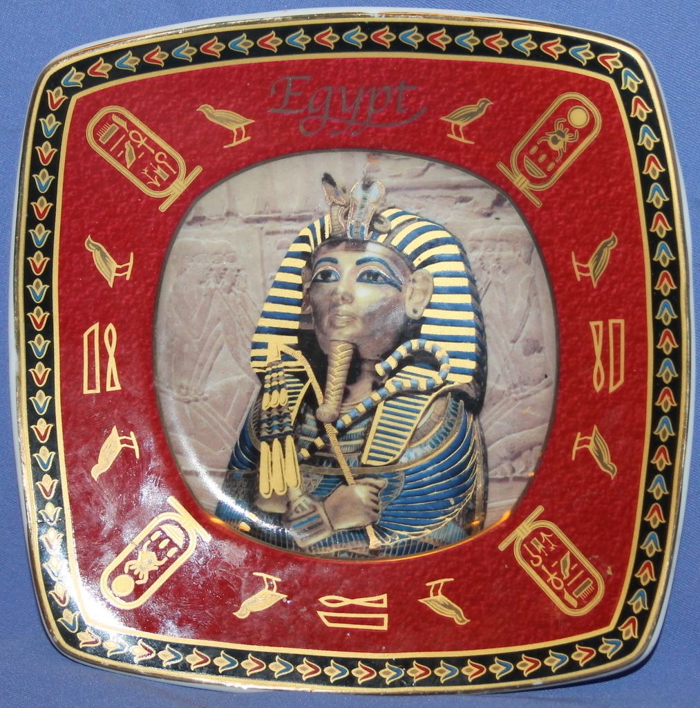 Fathi Mahmoud Egyptian Limoges Porcelain Plate on PopScreen