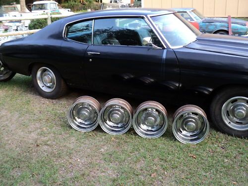 14 x 7 Chrome Rally Wheels Set of 4