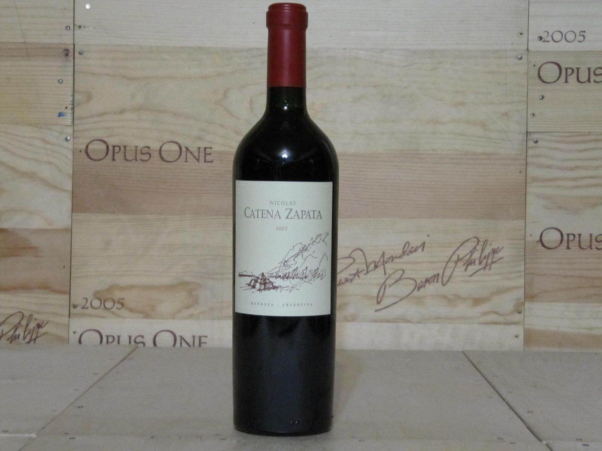 2007 Catena Zapata Malbec Argentino Mendoza RP 97