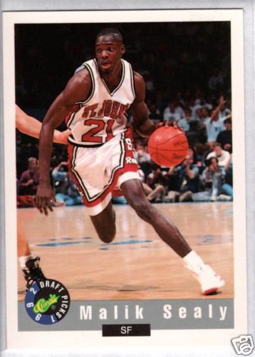 Malik Sealy 1992 Classic Draft RC 29 St Johns