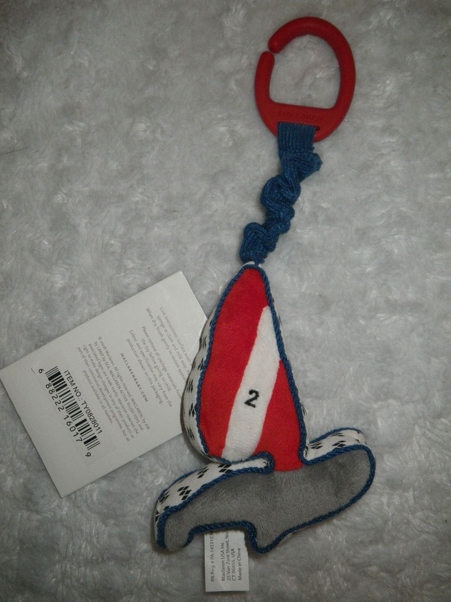 New Maclaren Stroller Bumper Bar Toy Hanging Pico The Sailboat Infant