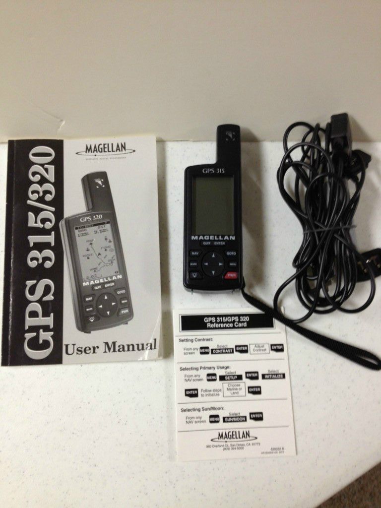 Magellan GPS 315 Handheld GPS Receiver Bundle