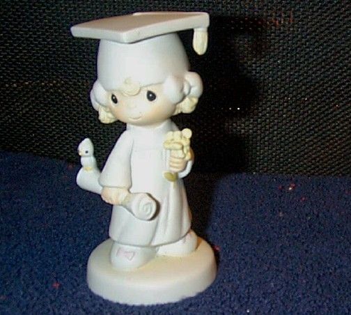 Precious Moments Lord Bless Keep You Girl Graduate Figurine