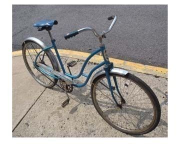 Western Flyer Bicycle Galaxy Western Auto AMF 2027 A07 Vintage Blue