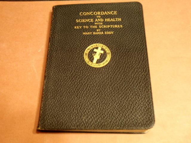 1916 Concordance Science Health w Key Mary Baker Eddy