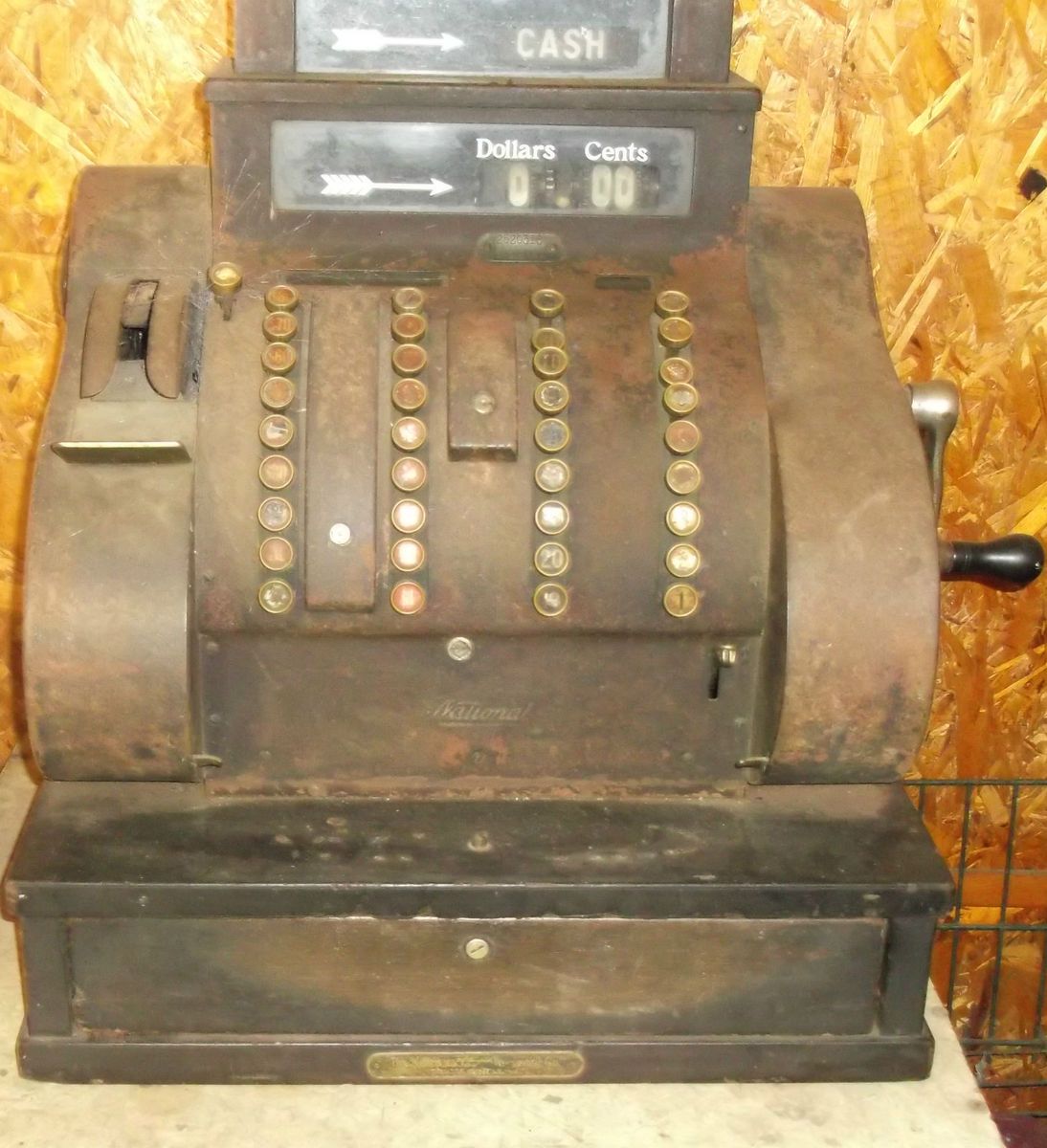 Vintage National Cash Register