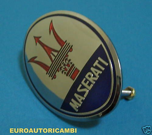 Maserati Bonnet Emblem Badge Bora Ghibli Indy Merak