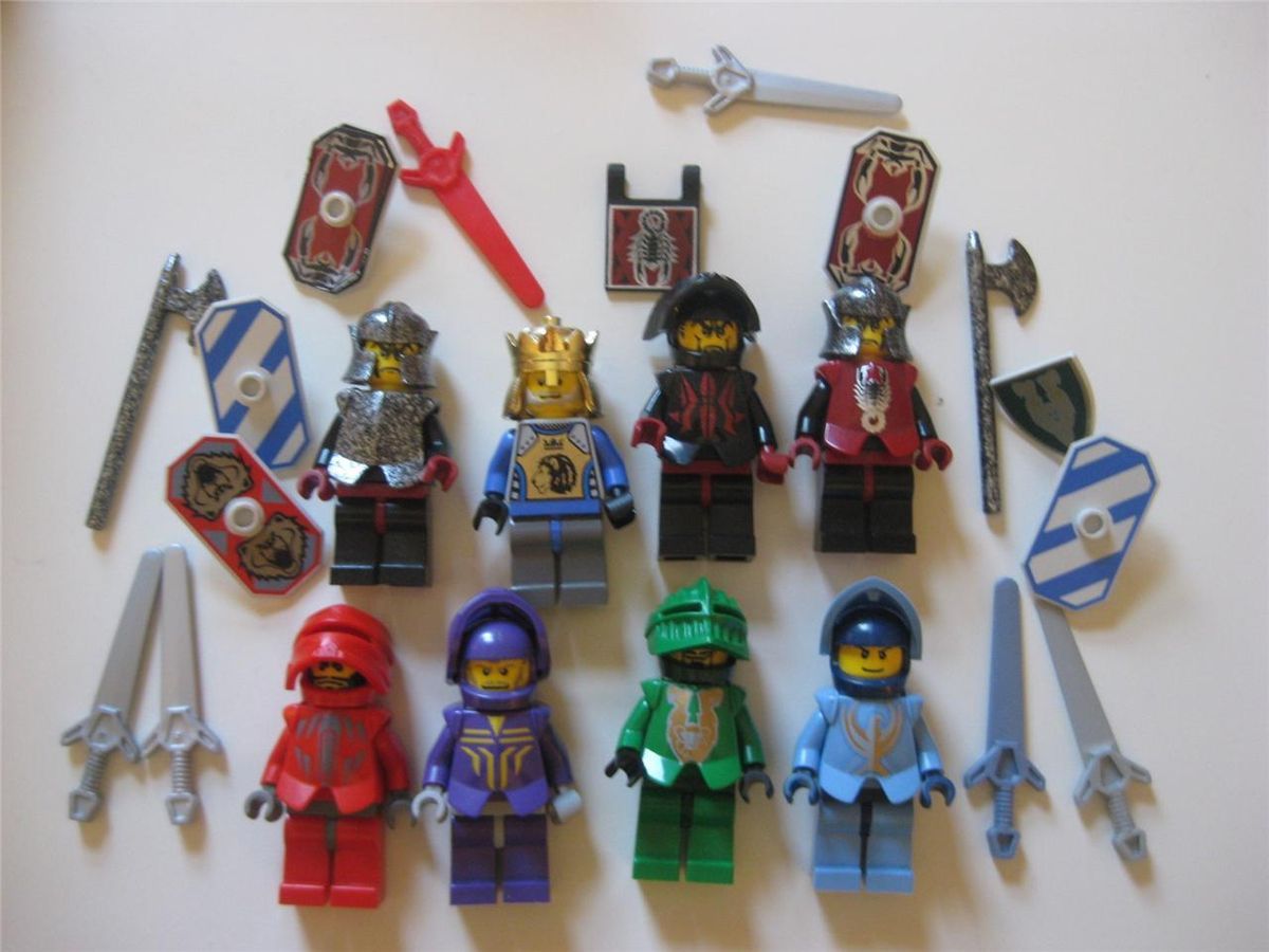 Kingdom II Minifig Lot Danju Rascus Santis Jayko Vladek Mathias