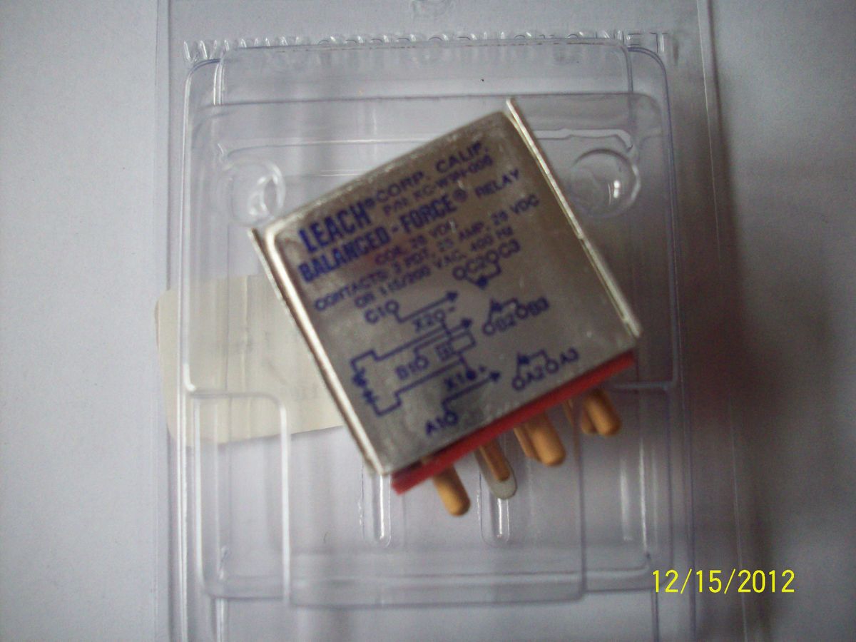 Gulfstream G IV Esterline Relay Part GAR835NM1 New