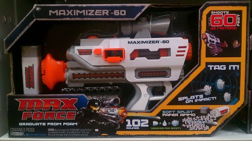 Jakks Pacific Max Force Maximiser 60 Gun Blaster