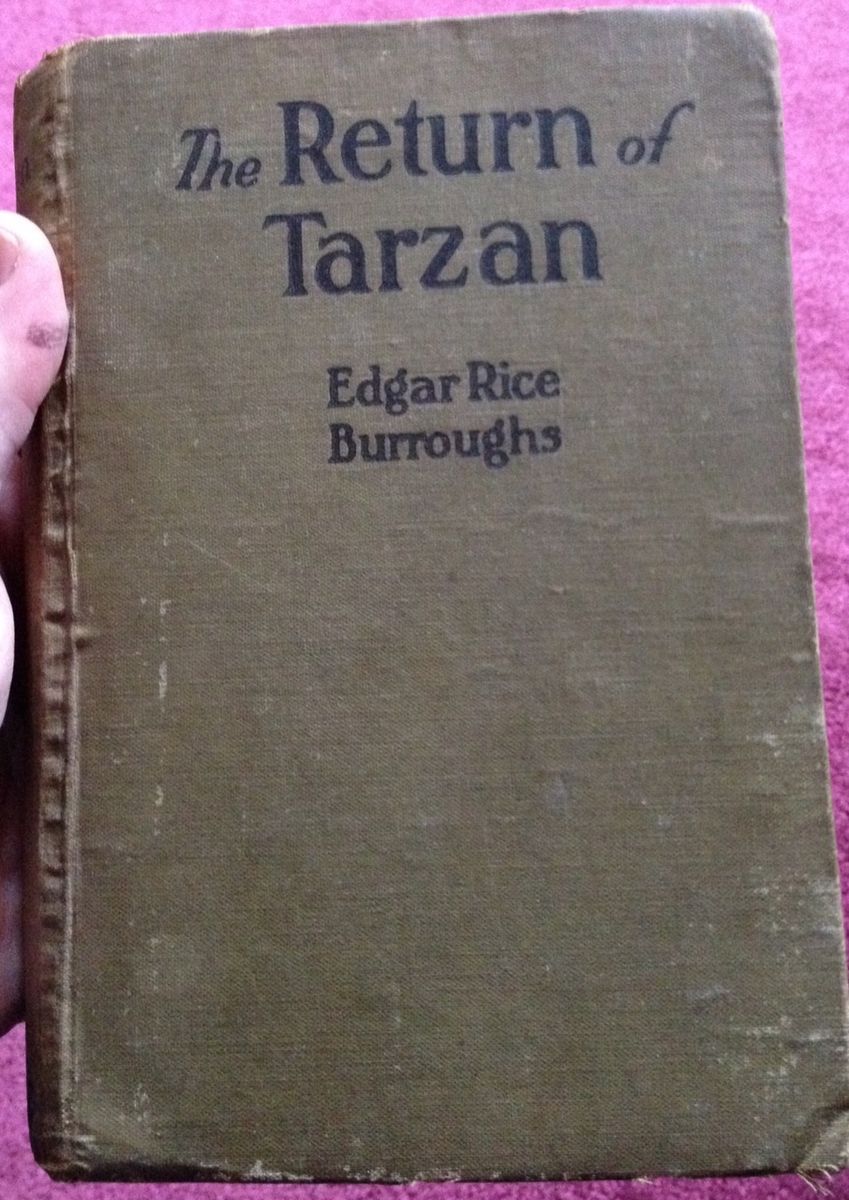 OF TARZAN Edgar Rice Burroughs 1915 1st First Edition McClurg 97YEARS