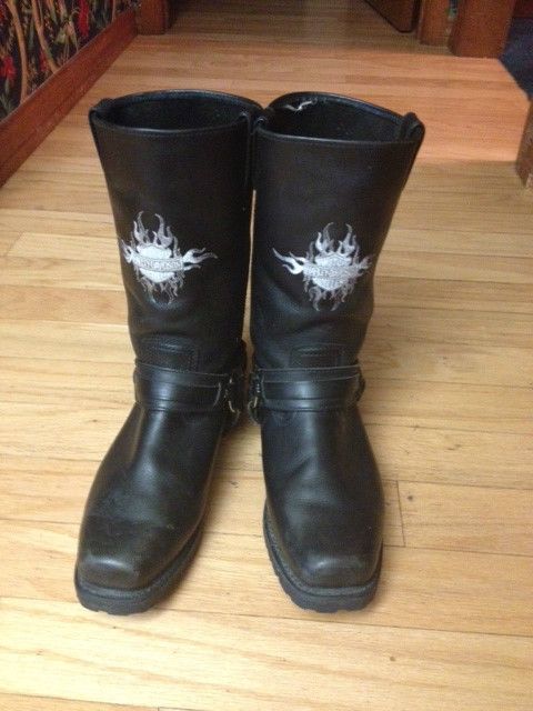 Mens Harley Davidson Riding Boots