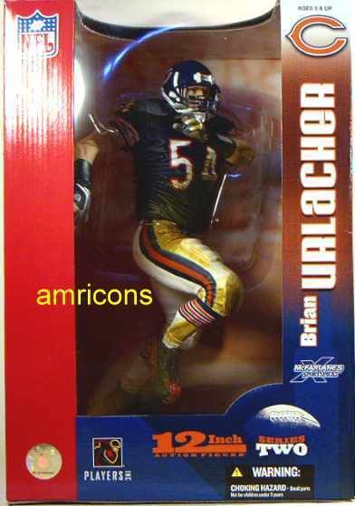 McFarlane Sports NFL Football 12 inch Series 2 Chicago Bears lb Brian