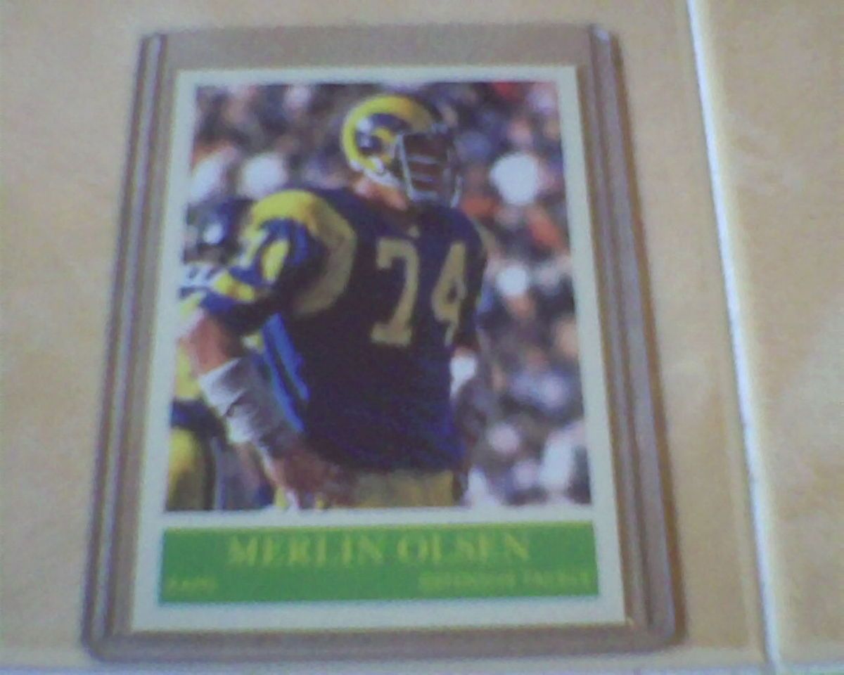 Merlin Olsen 2009 Upper Deck Philadelphia SP Short Print St Louis Rams