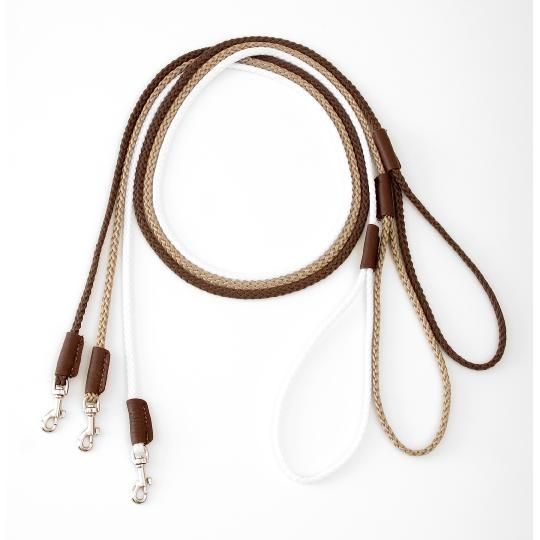 Mendota British Diamond Braid Show Snap Dog Leash Lead