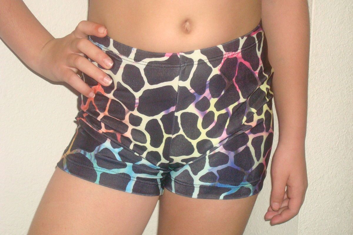 Spandex Volleyball Cheer Gymnastic Dance Animal Print