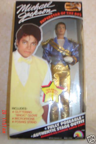 Michael Jackson Doll Grammy Awards Complete LJN