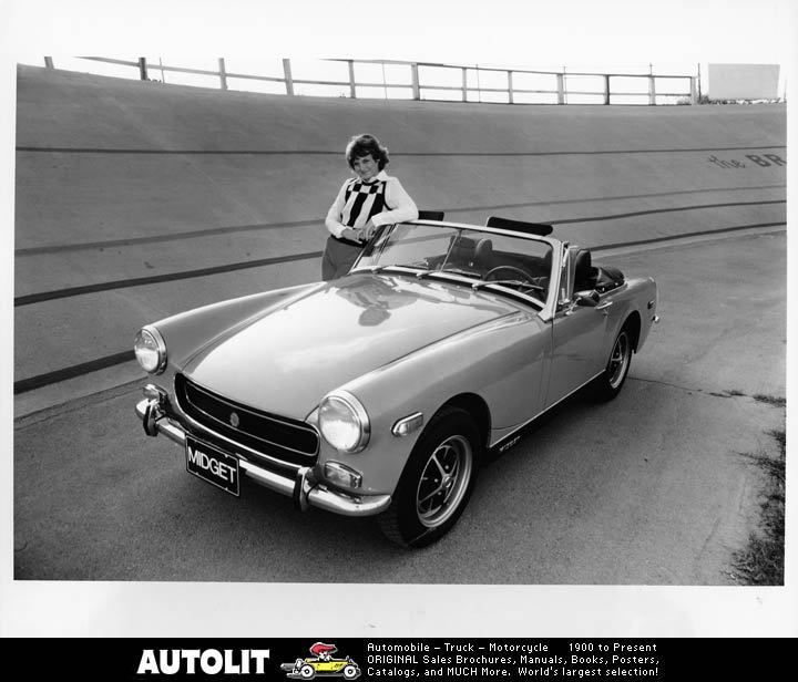 1974 MG Midget Factory Photo