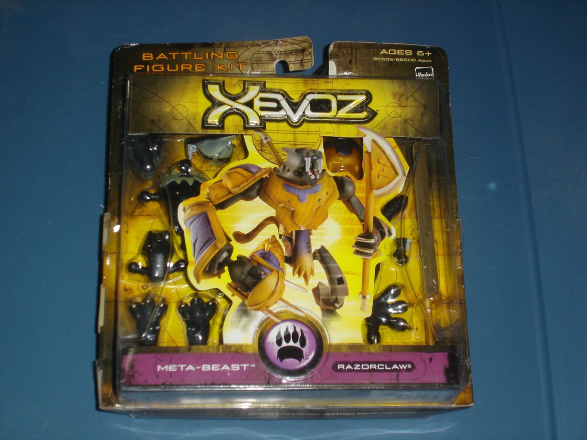 Xevoz META BEAST RAZORCLAW Hasbro Razor Claw NEW & SEALED Out of