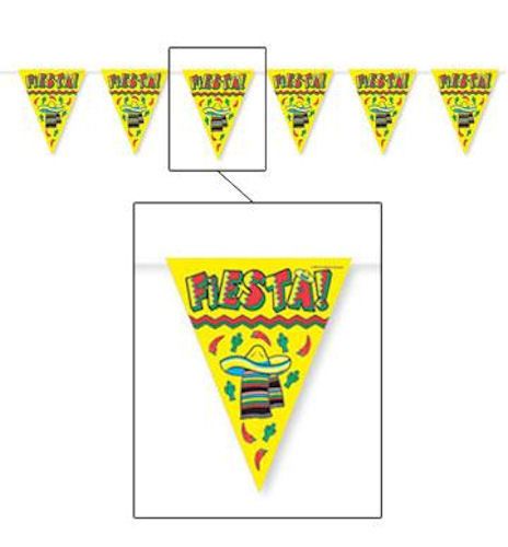 Mexican Fiesta Pennant Banner Cinco de Mayo Decoration