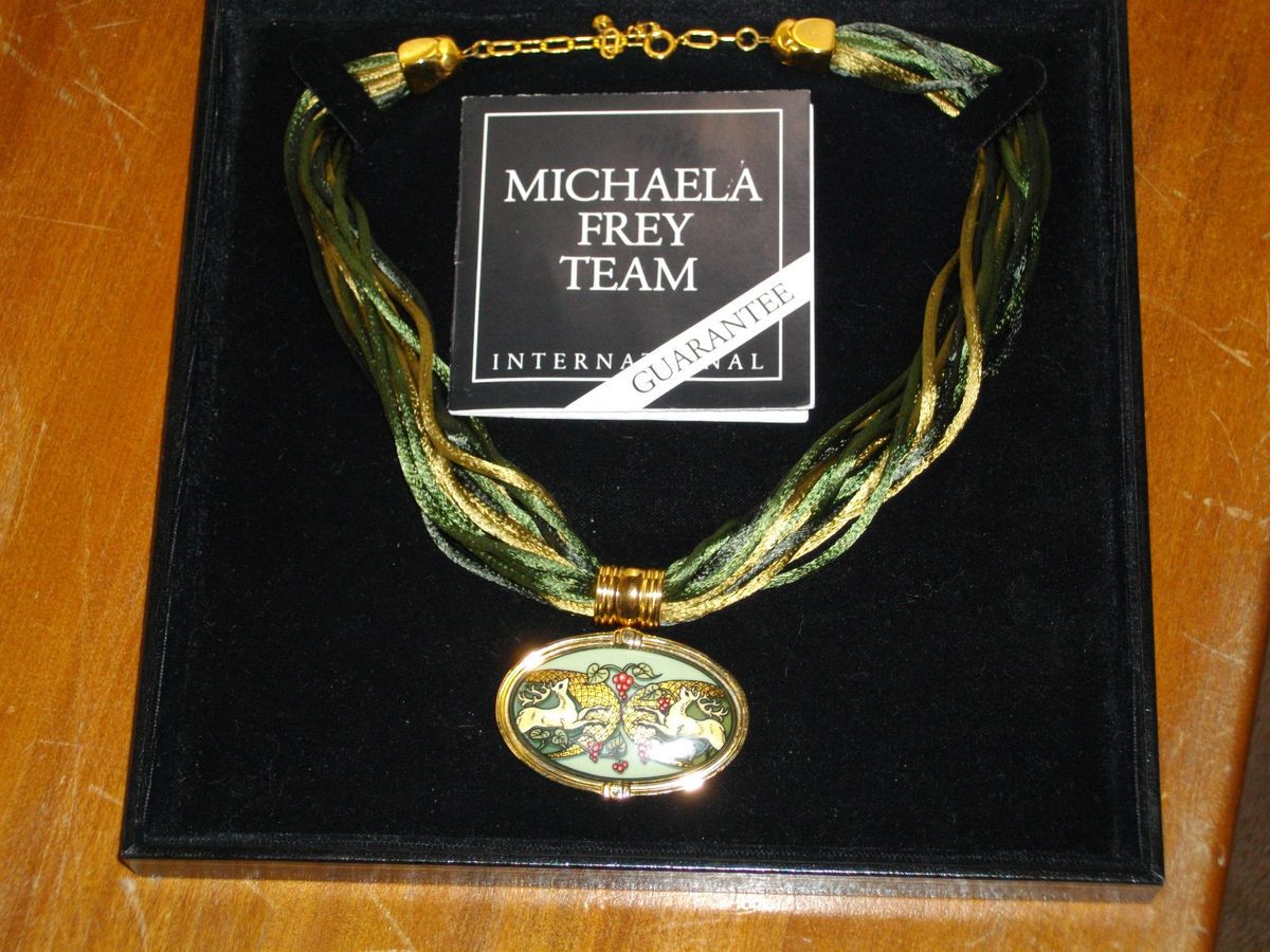 Michaela Frey Team Designer  Precious Enamel  Womens Dress Necklace