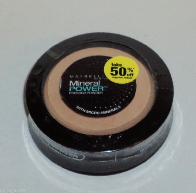 Maybelline Mineral Power Finishing Veil Powder Dark 041554012811