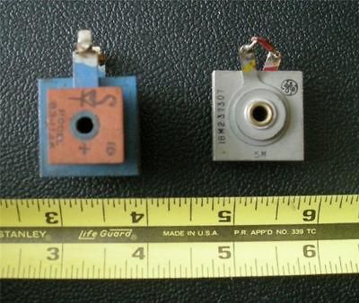 VTG 1950S TV RADIO SELENIUM RECTIFIERS GE IBM237307 5M & UNKNOWN 83