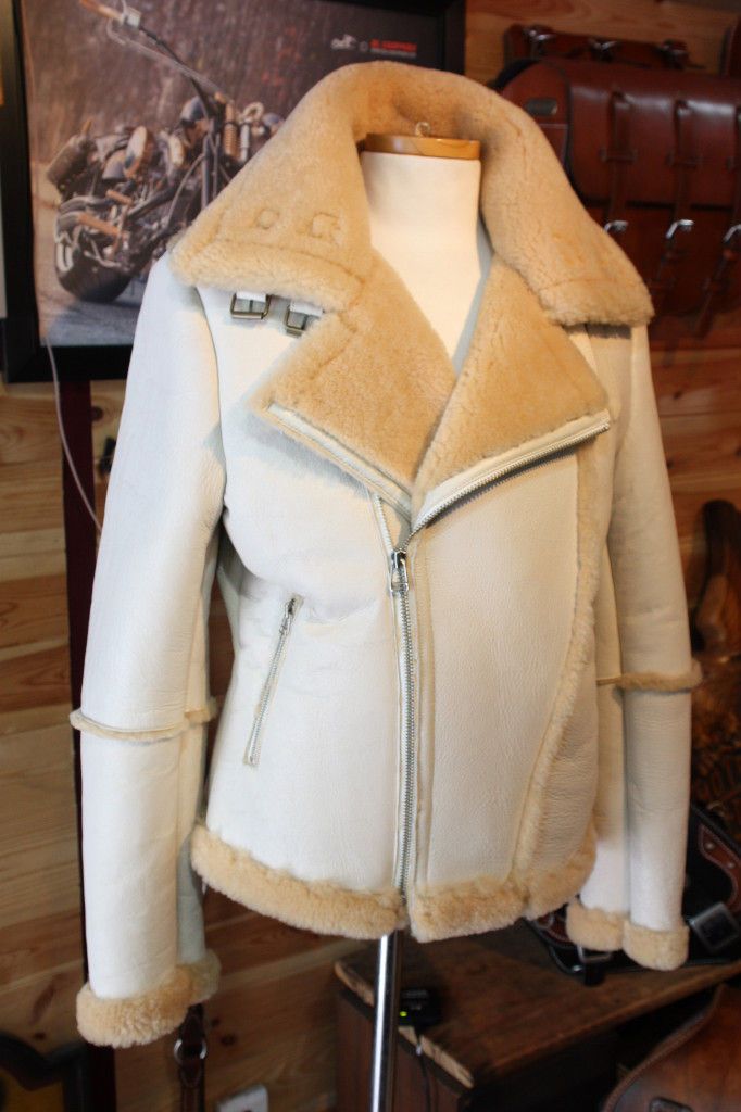 super rare TYPE B3 D1 STYLE SHEEPSKIN FUR SHEARLING AVIATOR LEATHER