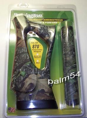 Remington 870 12 Gauge Shurshot Thumbhole Stock & Forend Mossy Oak