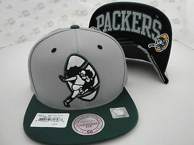 MITCHELL & NESS VELCRO SNAPBACK SPECIAL LOGO UNDER VISOR NFL GREEN BAY