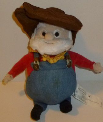 TOY Story 2 plush Stinky Pete PROSPECTOR beanbag toy 8, Disney