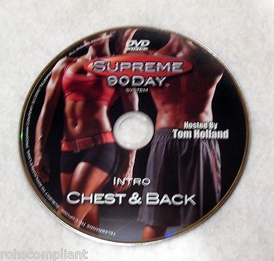 SUPREME 90 DAY WORKOUT   Intro + Chest & Back   New DVD   Shot In HD