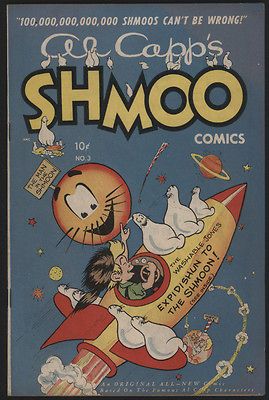 SHMOO COMICS #4 5.5 FINE  1950 TOBY PRESS SUPER SHMOO LIL ABNER